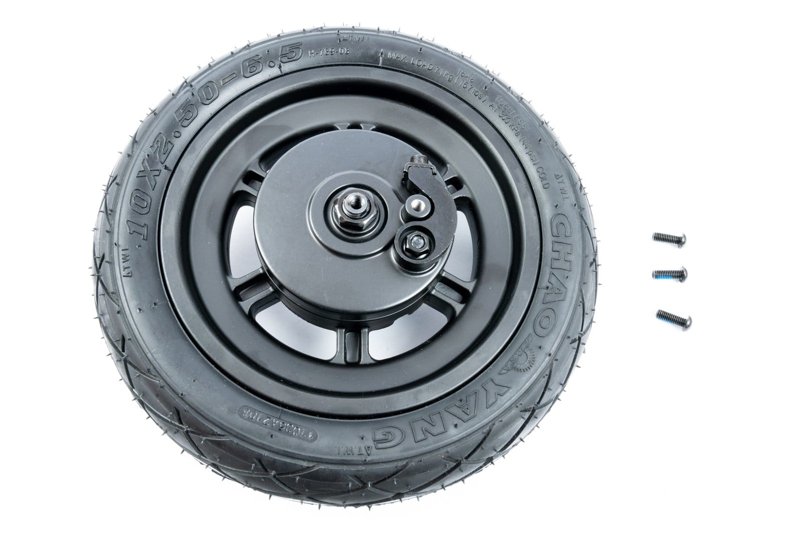 FRONT WHEEL WITH TYRE AND BRAKE ASSEMBLY